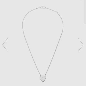 Gucci heart necklace